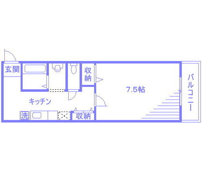 足立区賃貸マンション・1K