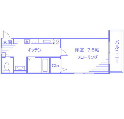 足立区賃貸マンション・1K