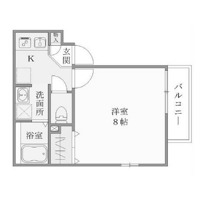 足立区賃貸マンション・1K