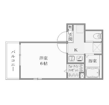 足立区賃貸アパート・1K