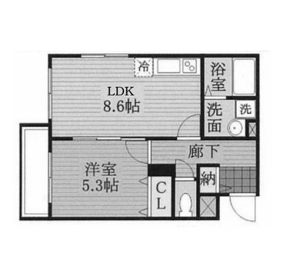 足立区賃貸マンション・1LDK