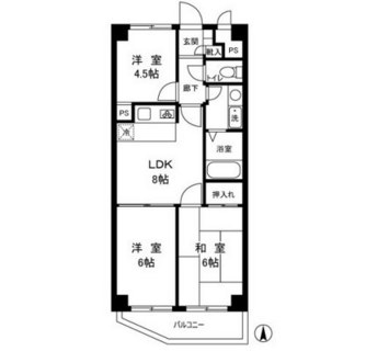 東京都足立区足立２丁目 賃貸マンション 3LDK