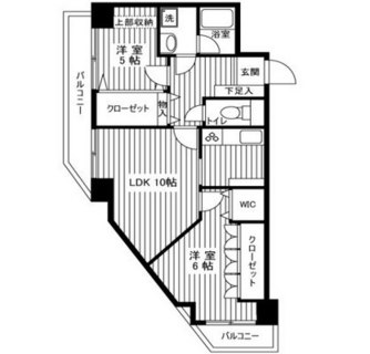 東京都足立区千住橋戸町 賃貸マンション 2LDK