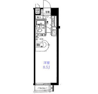 東京都足立区大谷田３丁目 賃貸マンション 1R