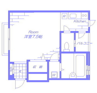 東京都足立区千住４丁目 賃貸マンション 1K