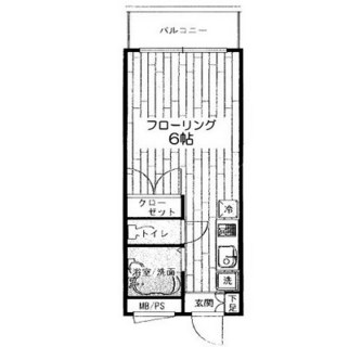 東京都足立区東和１丁目 賃貸マンション 1R