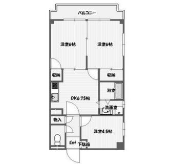 東京都足立区綾瀬６丁目 賃貸マンション 3DK