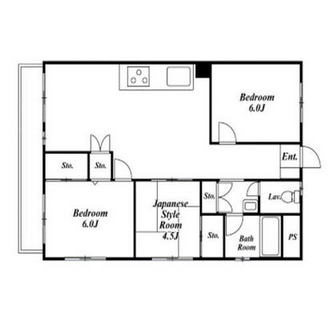 東京都足立区千住曙町 賃貸マンション 3LDK