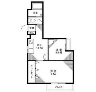 東京都足立区千住仲町 賃貸マンション 2DK