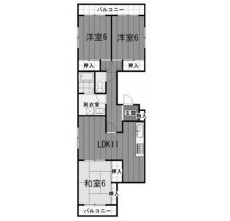 東京都足立区千住中居町 賃貸マンション 3LDK