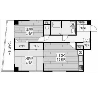 東京都足立区千住仲町 賃貸マンション 2LDK