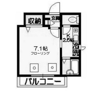 東京都足立区千住河原町 賃貸マンション 1K