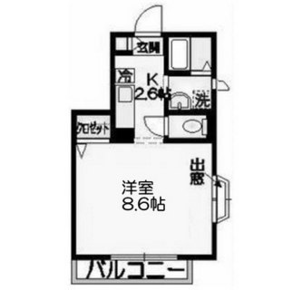 東京都足立区千住緑町２丁目 賃貸マンション 1K