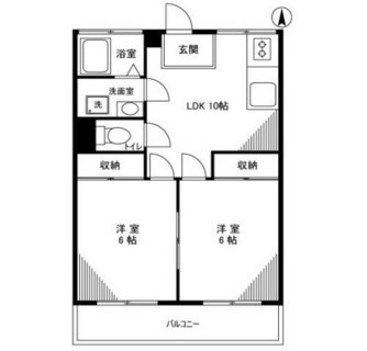 東京都足立区谷中４丁目 賃貸マンション 2LDK