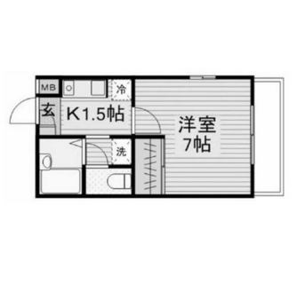 東京都足立区千住旭町 賃貸マンション 1K