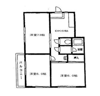 東京都足立区江北２丁目 賃貸マンション 3DK