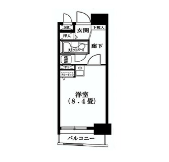 東京都足立区千住大川町 賃貸マンション 1K