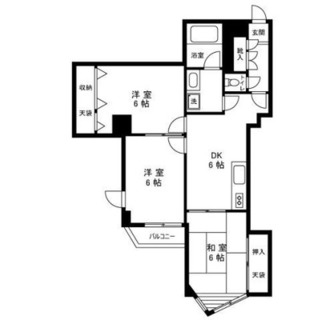 東京都足立区加平１丁目 賃貸マンション 3DK