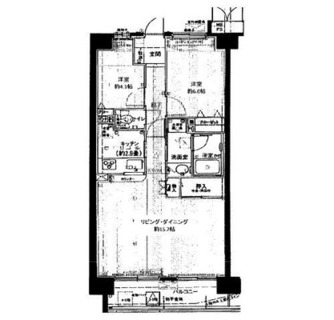 東京都足立区谷中５丁目 賃貸マンション 2LDK