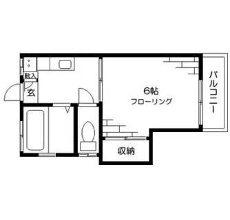 東京都足立区日ノ出町 賃貸マンション 1K