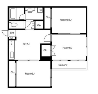 東京都足立区千住緑町２丁目 賃貸マンション 3DK