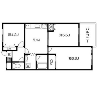 東京都足立区西新井４丁目 賃貸マンション 3K