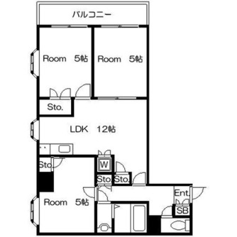 東京都足立区千住仲町 賃貸マンション 3LDK