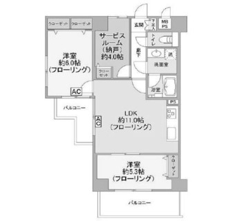 東京都足立区千住大川町 賃貸マンション 2SLDK