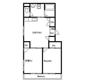 東京都足立区千住大川町 賃貸マンション 2LDK