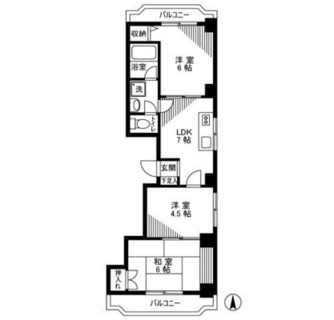 東京都足立区綾瀬３丁目 賃貸マンション 3DK