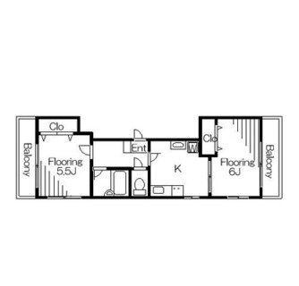 東京都足立区千住河原町 賃貸マンション 2K