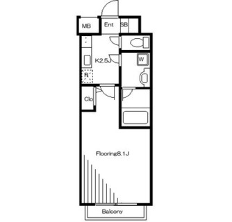 東京都足立区千住河原町 賃貸マンション 1K