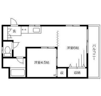 東京都足立区千住中居町 賃貸マンション 2K