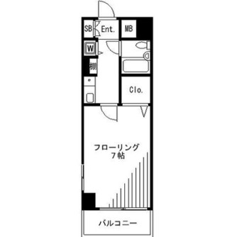 東京都足立区梅田７丁目 賃貸マンション 1K