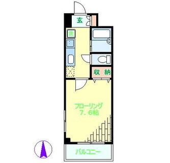 東京都足立区綾瀬５丁目 賃貸マンション 1K