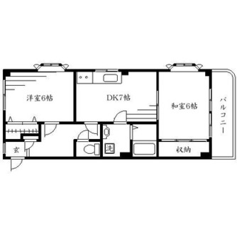 東京都足立区東和４丁目 賃貸マンション 2DK