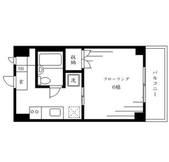 東京都足立区中川４丁目 賃貸マンション 1K