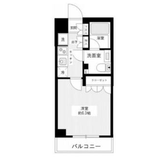 東京都足立区千住宮元町 賃貸マンション 1K