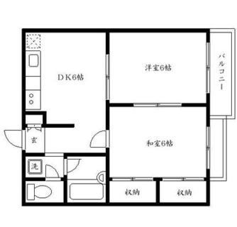 東京都足立区綾瀬６丁目 賃貸マンション 2DK