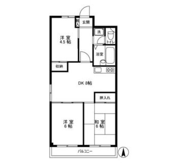 東京都足立区千住宮元町 賃貸マンション 3DK