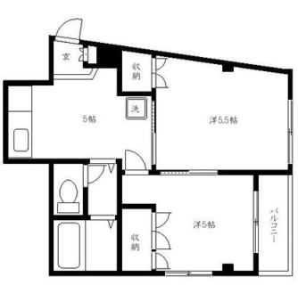 東京都足立区千住桜木１丁目 賃貸マンション 2K