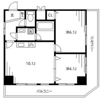 東京都足立区東和５丁目 賃貸マンション 2LDK