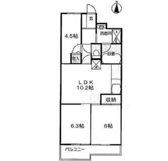 東京都足立区小台１丁目 賃貸マンション 3LDK