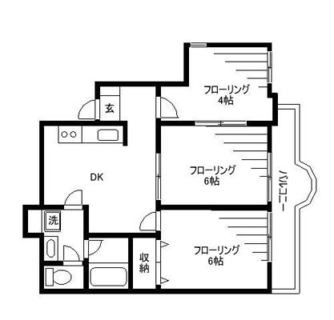 東京都足立区千住元町 賃貸マンション 3DK