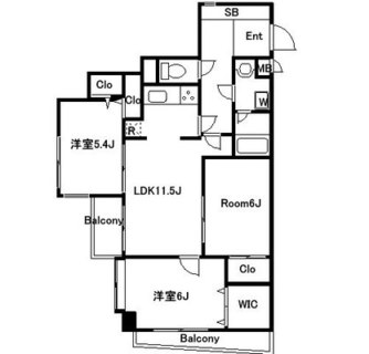 東京都足立区千住大川町 賃貸マンション 3LDK