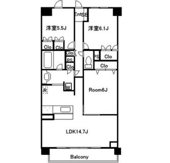 東京都足立区千住宮元町 賃貸マンション 3LDK