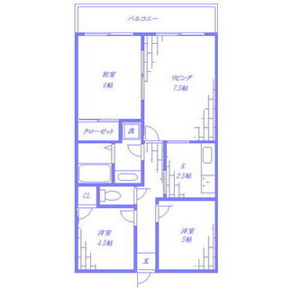 東京都足立区谷在家１丁目 賃貸マンション 3LDK