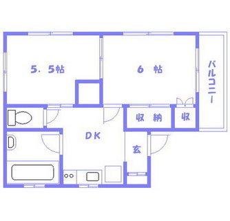 東京都足立区千住中居町 賃貸マンション 2DK