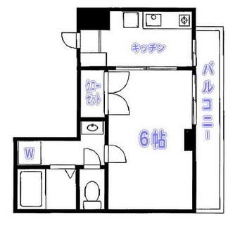 東京都足立区西綾瀬２丁目 賃貸マンション 1K